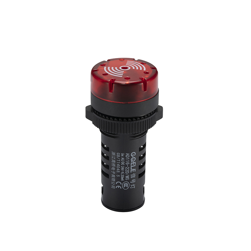 AD116-22D 22mm Signal Light LED Flashing Buzzer-1
