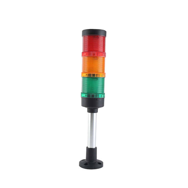 AL70-RYGM-23P4 70 Modular Tricolour LED Signal Tower Light 24V Sound And Light Alarm With Buzzer for CNC Machine