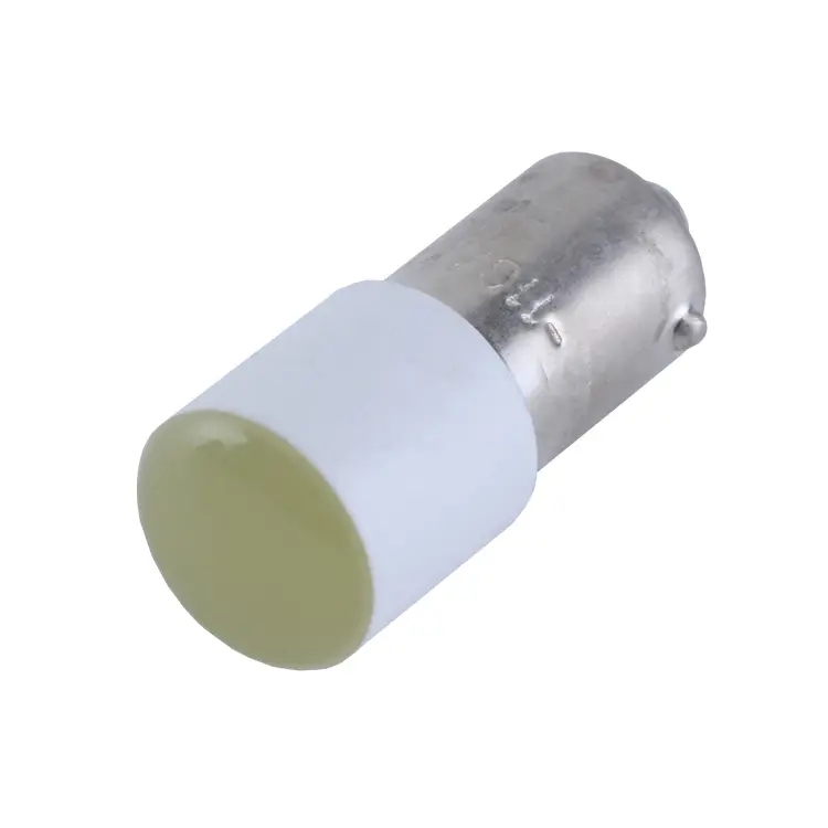 BA9SFR Low Power B9 Bayonet LED Indicator Lamp 12V 24V Instrument Button Switch Panel Red Bulb