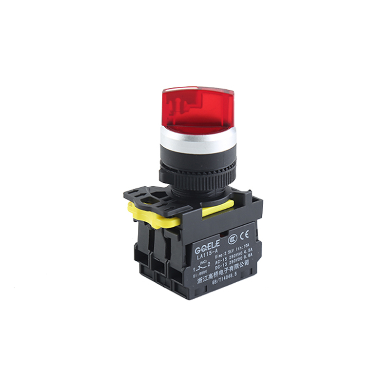 LA115-A5-11XD 1NO&1NC Red LED 22mm Selector Push Button Switch