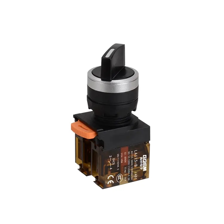 LA115-B5-11XA01 1NO&1NC 22mm Maintained 2-Position Selector Switch Push Button