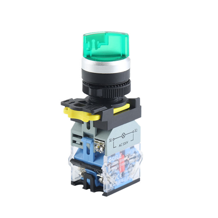 LA115-B5-11XD LED Illuminated 22mm Selector Push Button
