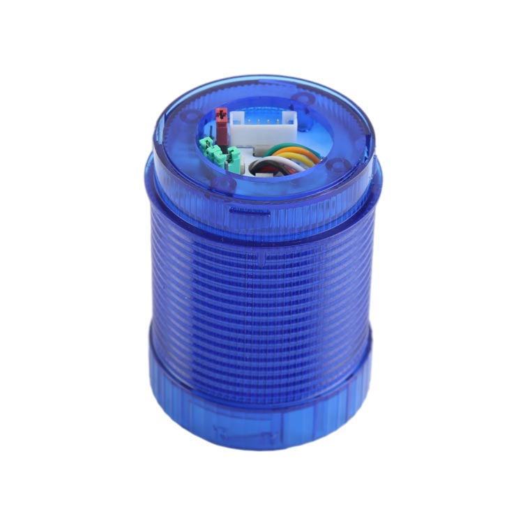 AL50E-B-31D Blue Φ50 AC220V LED Signal Tower Light Layer With Blue Light