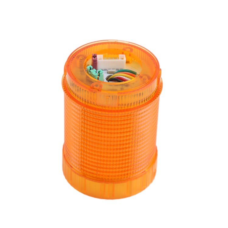 AL50E-Y-31D Yellow Φ50 AC220V LED Signal Tower Light Layer With Yellow Light