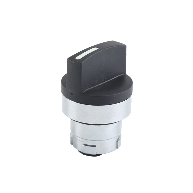 GXB2-Aa-BD2(Maintained) Waterproof IP65 Round Black 2-Position Selector Switch Push Button Head