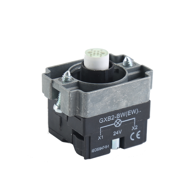 GXB2-BW06 Lamp Base Bottom Seat Of Button With Lamp Direct Type