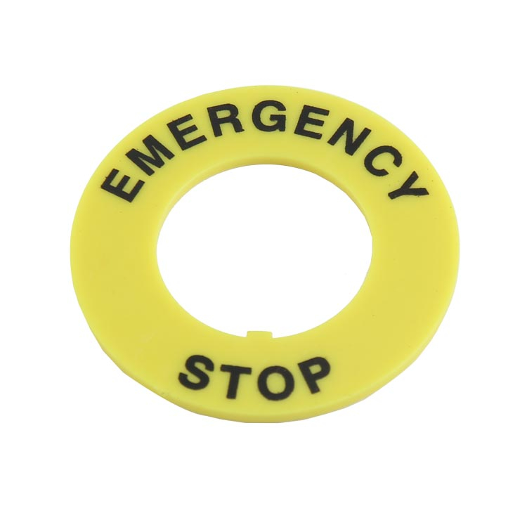 GXB2-ER40 Φ40 Yellow&Black Warning Accessories