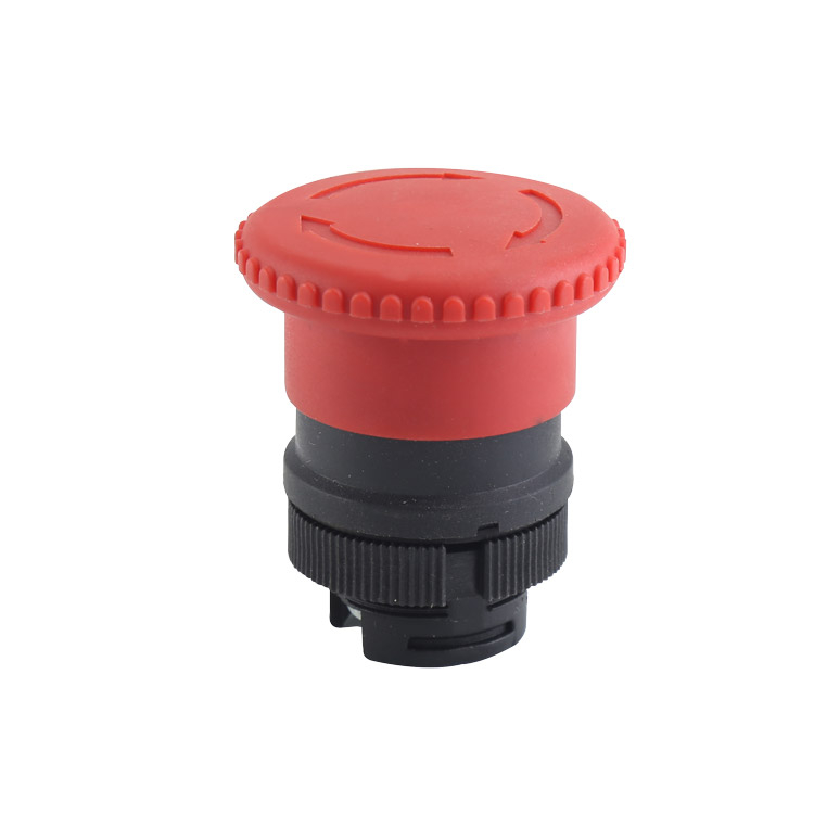 GXB2-ES54 Φ40 Mushroom Shape Red Plastic Emergency Stop Push Button Head