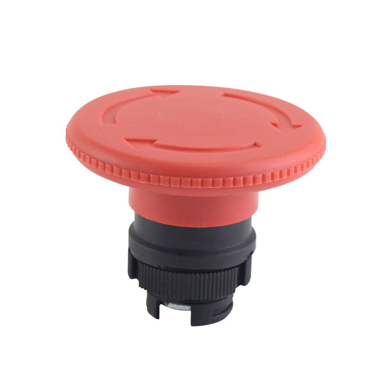 GXB2-ES64 Φ60 Plastic Red Mushroom Shape Emergency Stop Push Button Head