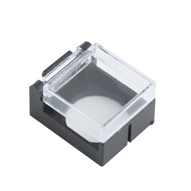 GXB2-ZB16F Black&Transparent Plastic Square Protective Cover