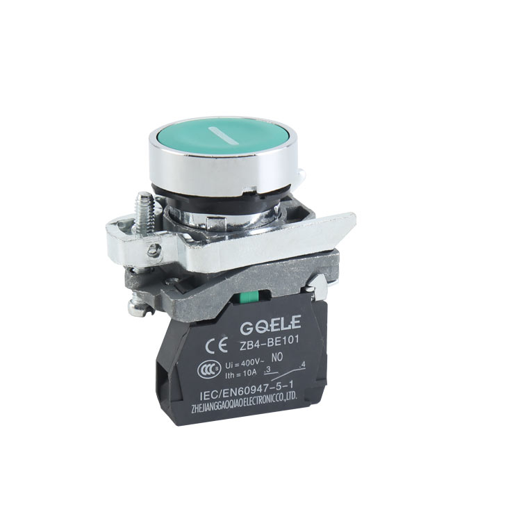 GXB4-BA3311 1NO Momentary Spring Return Flush Push Button