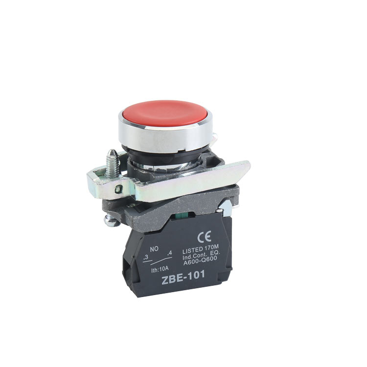 GXB4-BA41 1NO Momentary Flush Push Button With Spring Return And Without Illumination