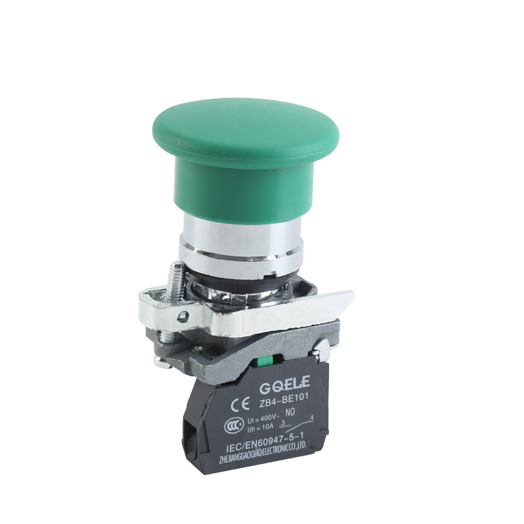 GXB4-BC31 1NO Φ40 Mushroom Push Button Switch With Spring Return Action