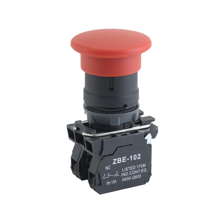 GXB4-EC45 1NO+1NC Momentary Φ40 Mushroom Push Button
