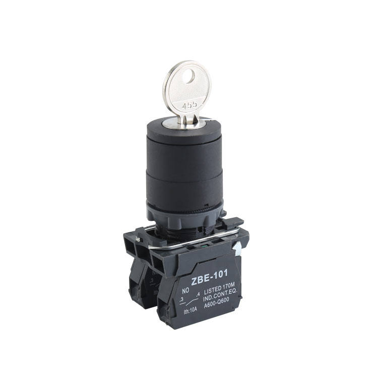 GXB4-EG35 1NO+1NC 3-Position Self-locking Key Selector Push Button Switch
