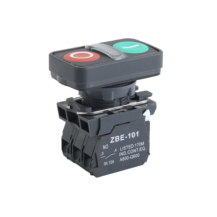 GXB4-EW82364 1NO&1NC DualDouble Control Head Push Button Switch