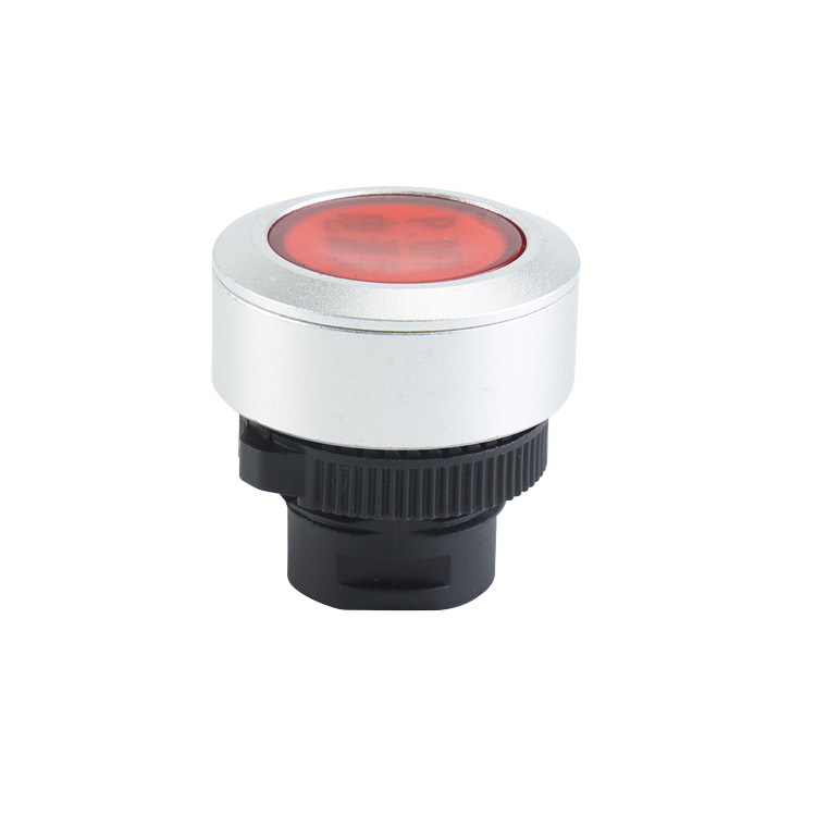 LA115-5-EBD Φ22 ~ Φ30 Momentary Adjustable Round Red Flush Push Button Head