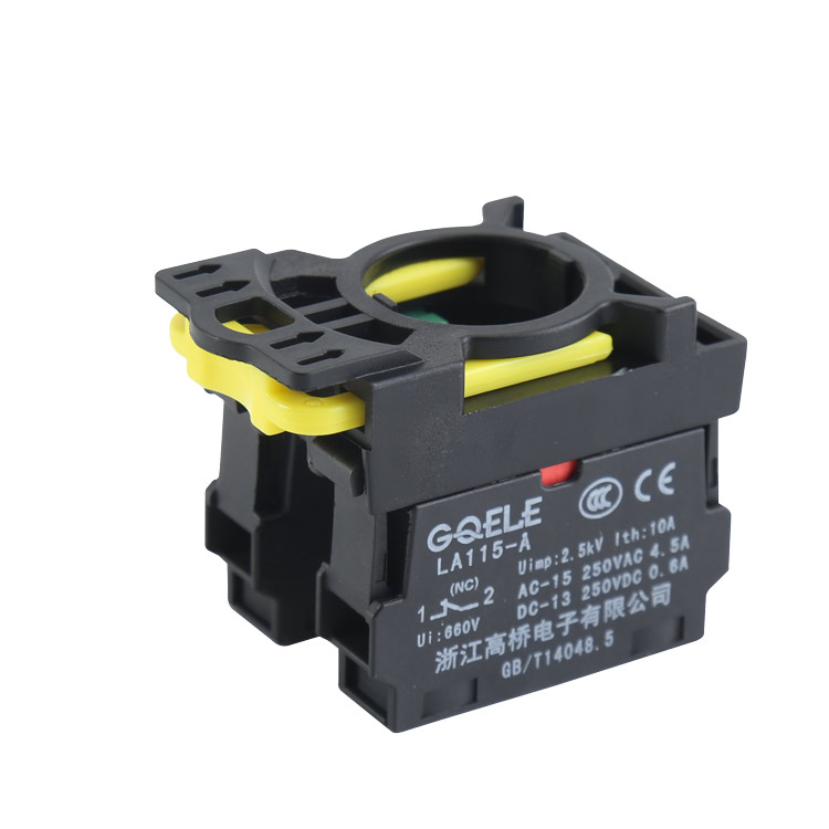 LA115-A-Z111NO+1NC Plastic Contact Block And Holder