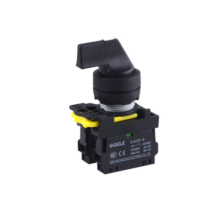 LA115-A1-11CX 1NO&1NC 2- Position Maintained Selector Push Button Switch
