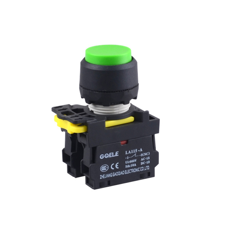 LA115-A1-11H 1NO & 1NC Momentary Extended Push Button Without Light