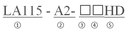 LA115-A2-11HD