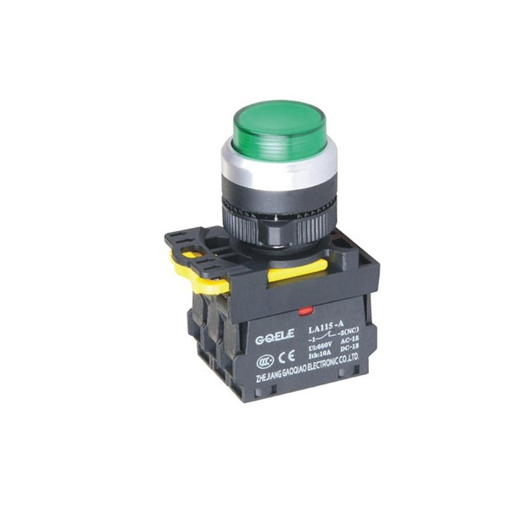 LA115-A5-11HD-Waterproof-220V-Extended-Push-Button