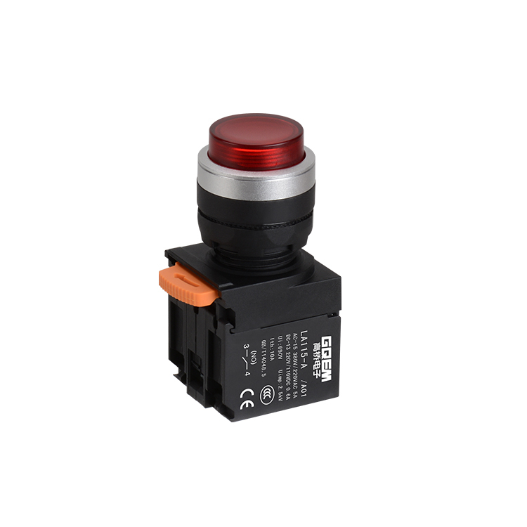 LA115-A5-11HDA01 1NO&1NC Momentary Illuminated Extended Push Button