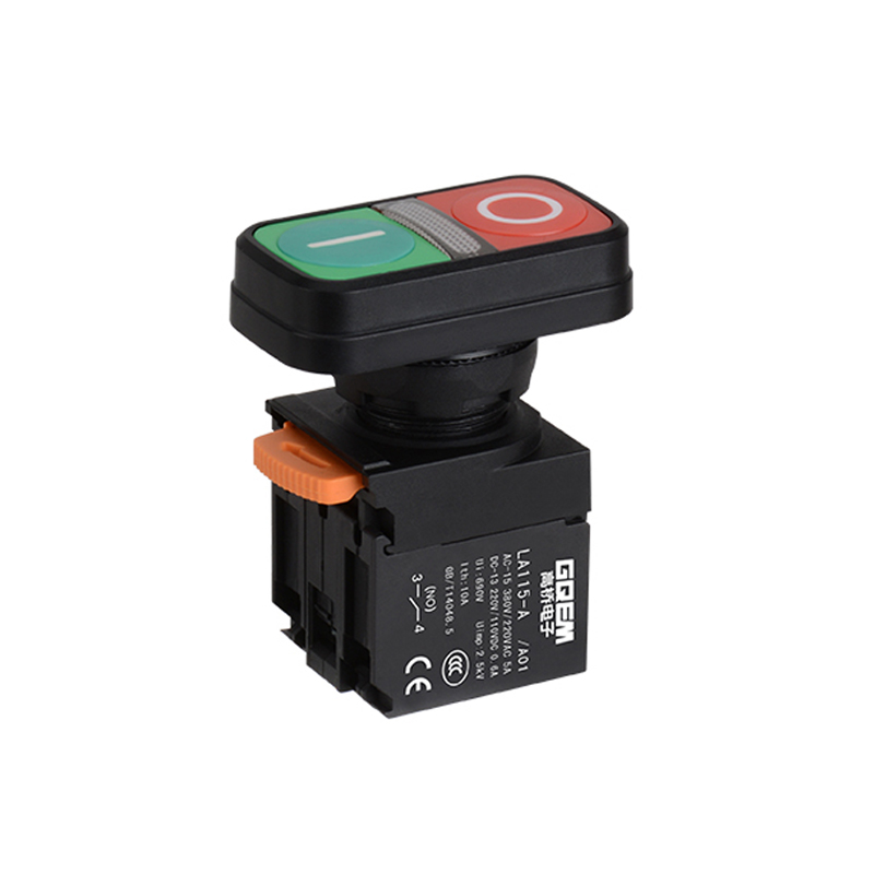 LA115-A5-11R1-A01-1NO&1NC Start Stop Switch 22mm Without Illuminated And Symbols