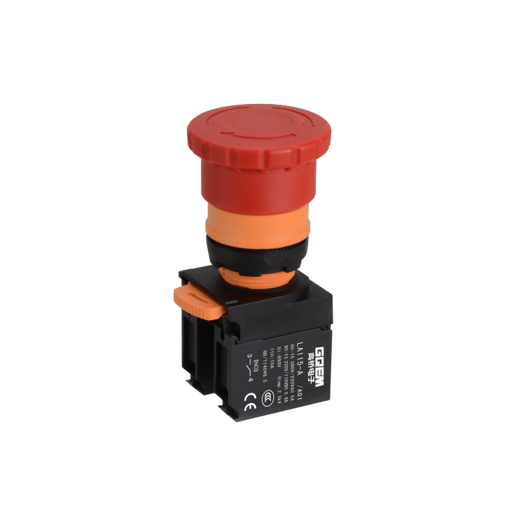 LA115-A5-11ZSA01 22mm Twist Rotating Release Emergency Stop Push Button