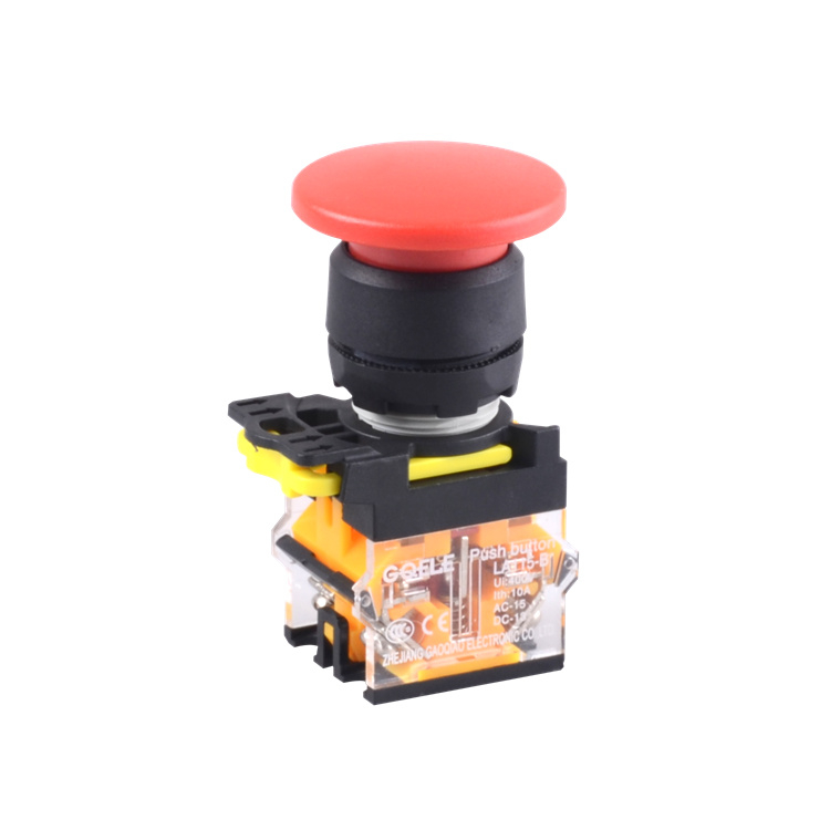 LA115-B1-11M spring return emergency button mushroom push button