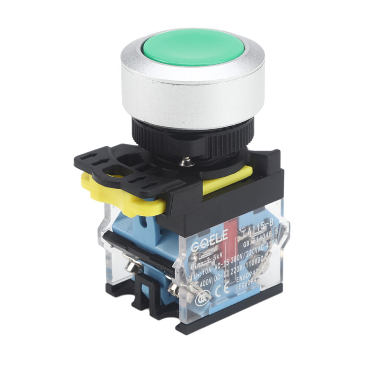 LA115-B5-11E 1NO&1NC 30mm Reset Flush Push Button