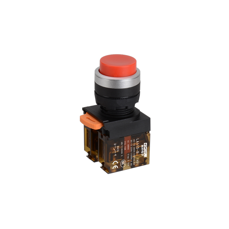 LA115-B5-11H-A01 1NO & 1NC Momentary Extended Push Button Without Light