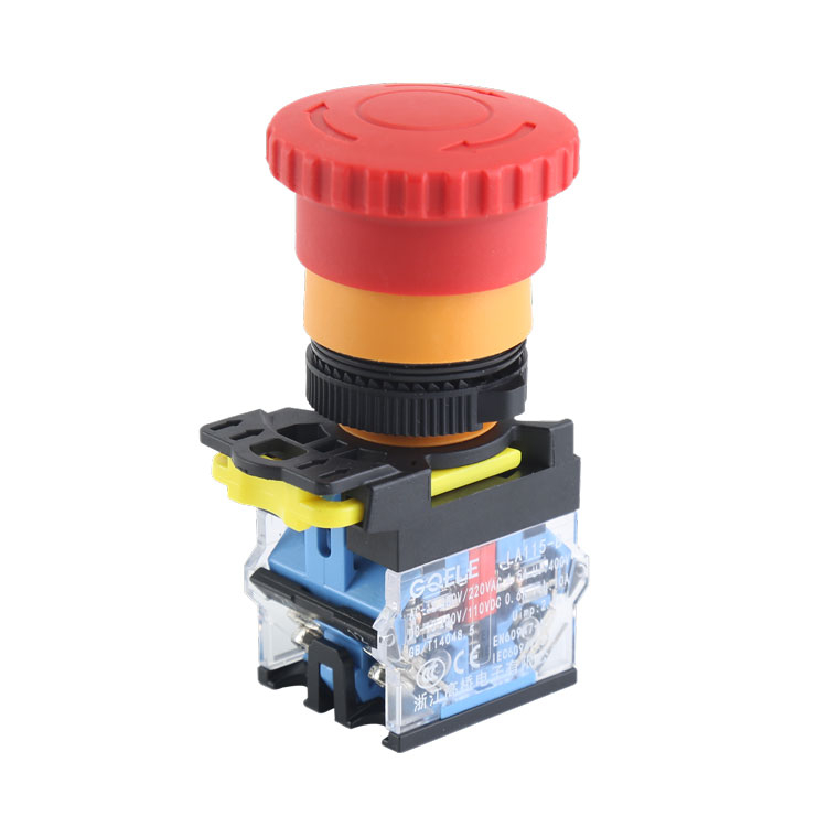 LA115-B5-11ZS 1NO&1NC Twist Release Emergency Stop Push Button