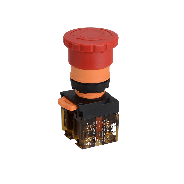 LA115-B5-11ZS-A01 1NO&1NC Twist Release Emergency Stop Push Button
