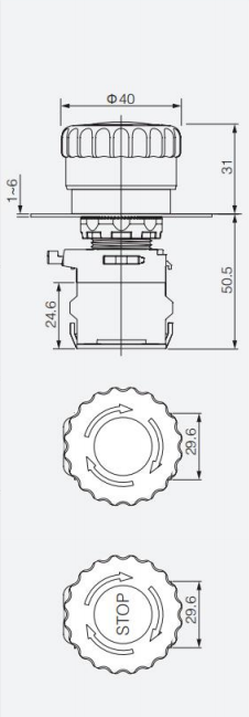 ПАРАМЕТРИЧЕСКАЯ ДИАГРАММА LA115-B5-11ZT