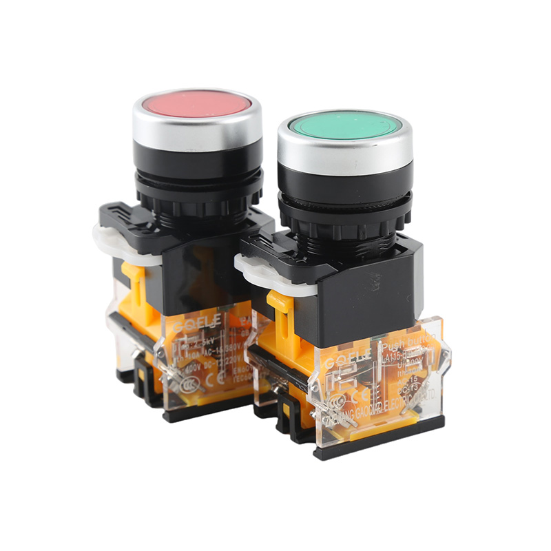 LA115-B8-11BN Plastic Flush Push Button Switch-3