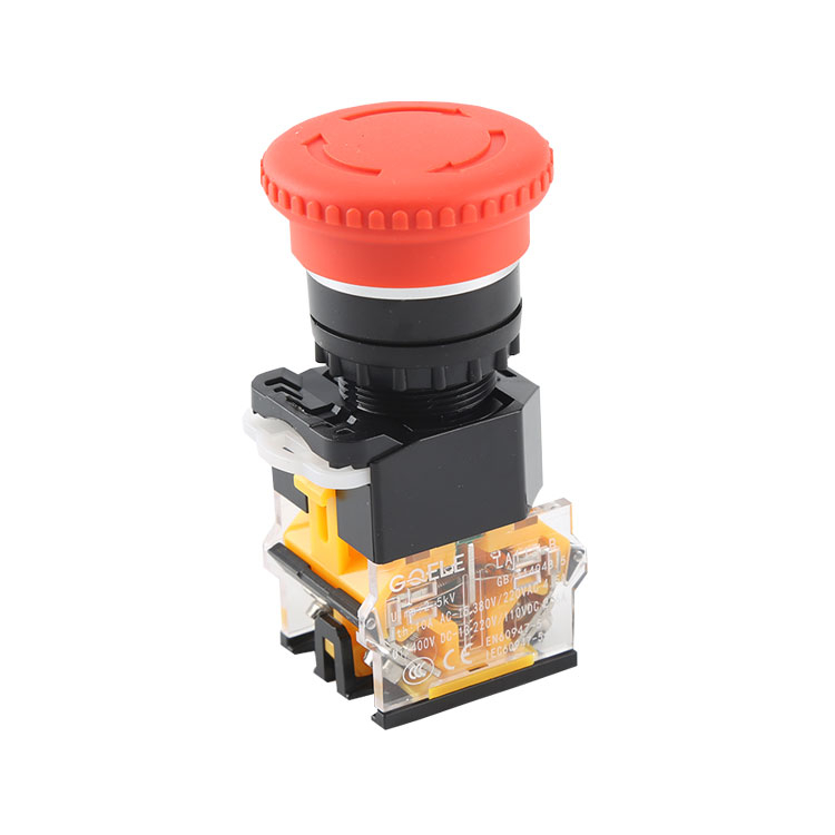 LA115-B8-11ZS 1NO + 1NC Emergency Stop Push Button Switch Without Light