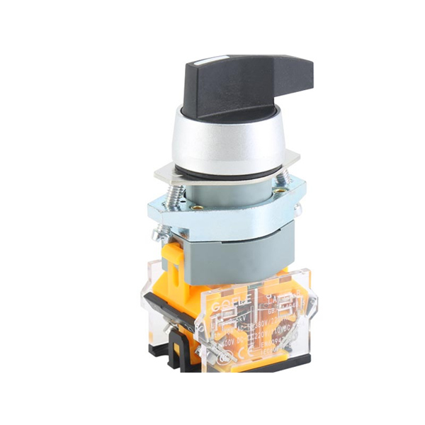 LA115-B9-11CX Latching Selector Push Button Switch With Long Handle Head