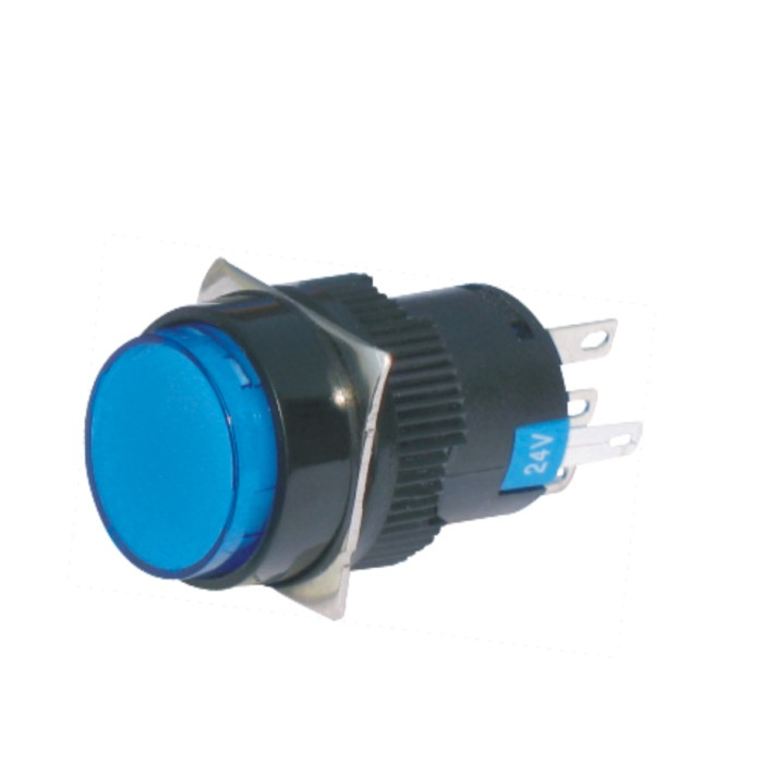 LA115-C-11A 16mm 1NO&1NC Small Momentary Round Push Button Switch Power Start Button Without Light