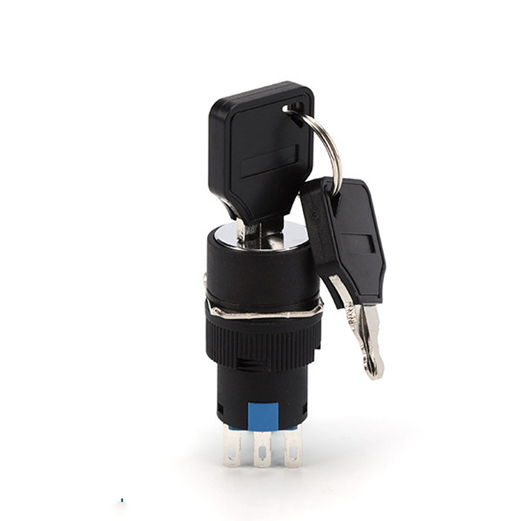 LA115-C-11YA-Push-Button-Switch-with-Key