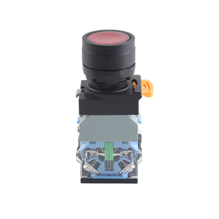 LA115-K-11D Red 1NO&1NC Momentary Flush Push Button