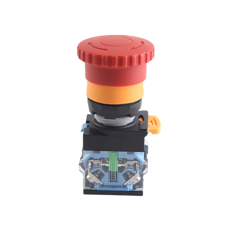 LA115-K-11ZS 1NO&1NC Twist Release Emergency Stop Push Button