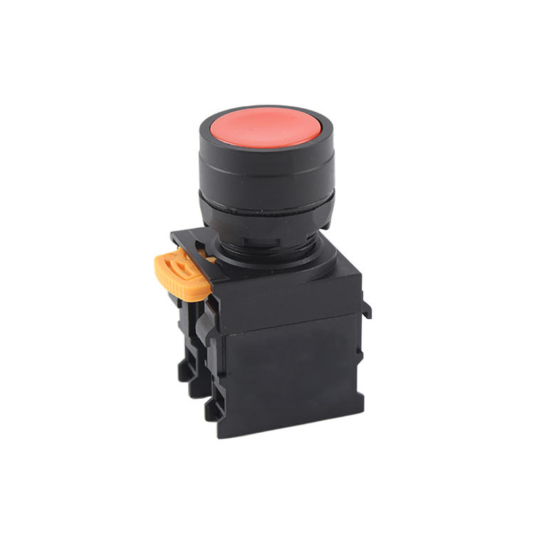 LA115-N-11BN 1NO&1NC Momentary Plastic Flush Push Button