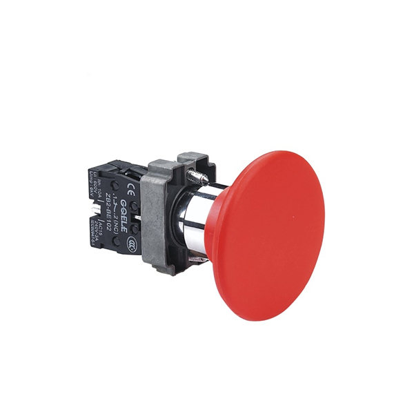 GXB2-BR42 Metal Red Big Mushroom Head Button Start or Stop Button