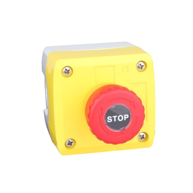 GOB-1A71-YW Emergency Stop With Housing Mushroom Switch